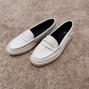 White Cole Haan Loafers